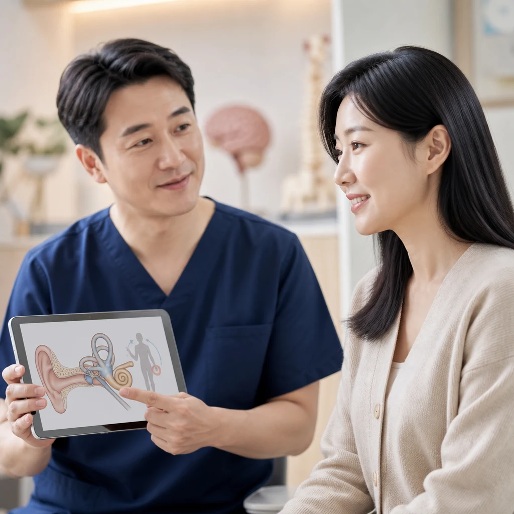 누우면 어지러운 이유는 무엇일까요?