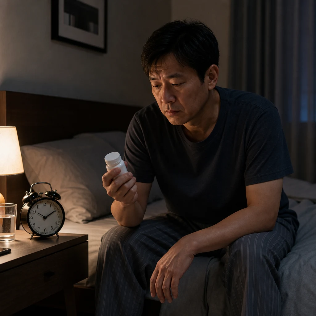 수면제 효과가 약해졌는데 내성이 생겼다는 뜻인가요?