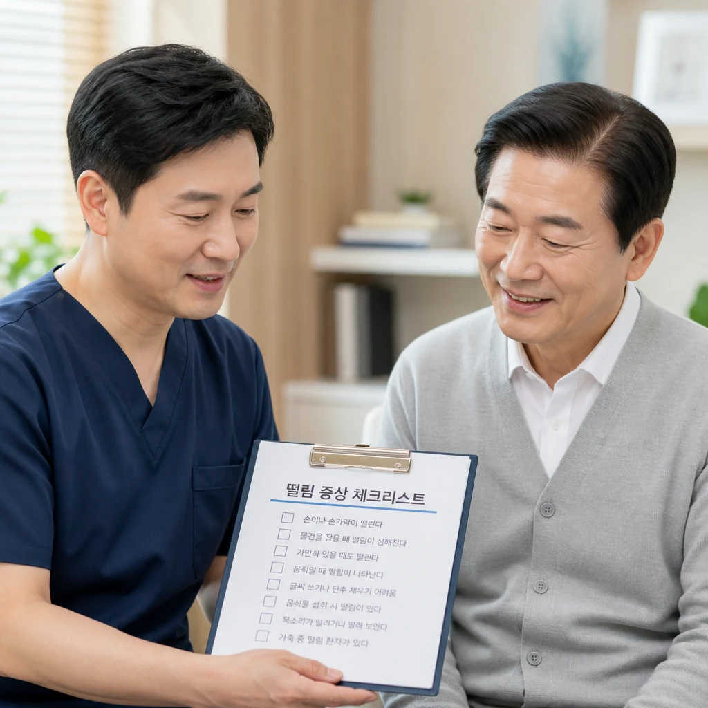 손이 떨리면 파킨슨병일까요?