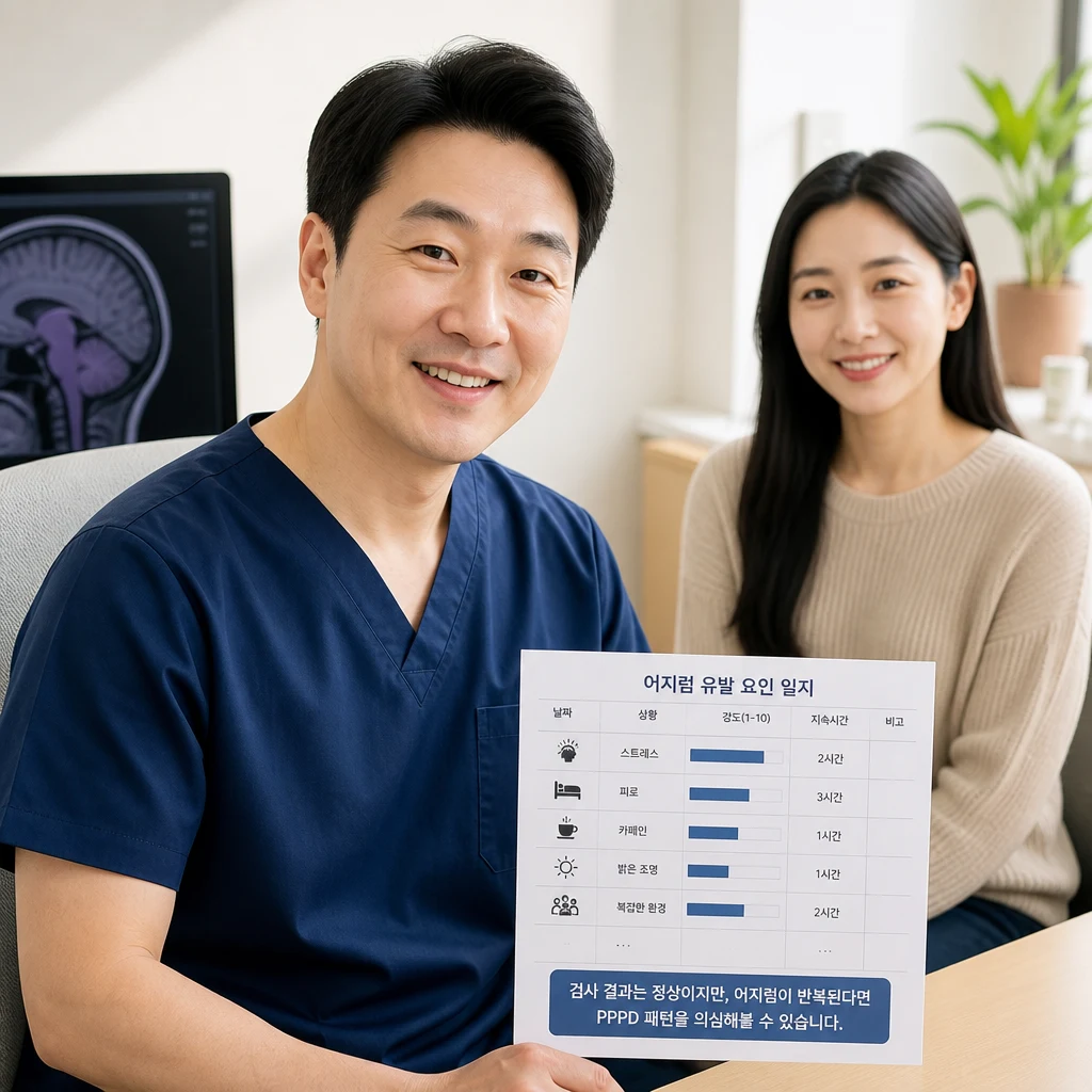 왜 검사 결과는 정상인데 어지럼증이 계속될까요?